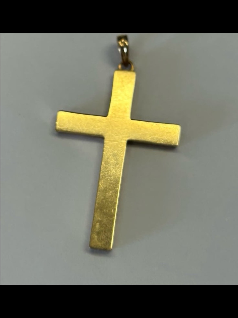 Vintage 10K real solid yellow gold esemco cross pendant not scrap - Picture 7 of 10